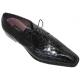 Mezlan "Axl" Black  Genuine Alligator/Lizard Shoes